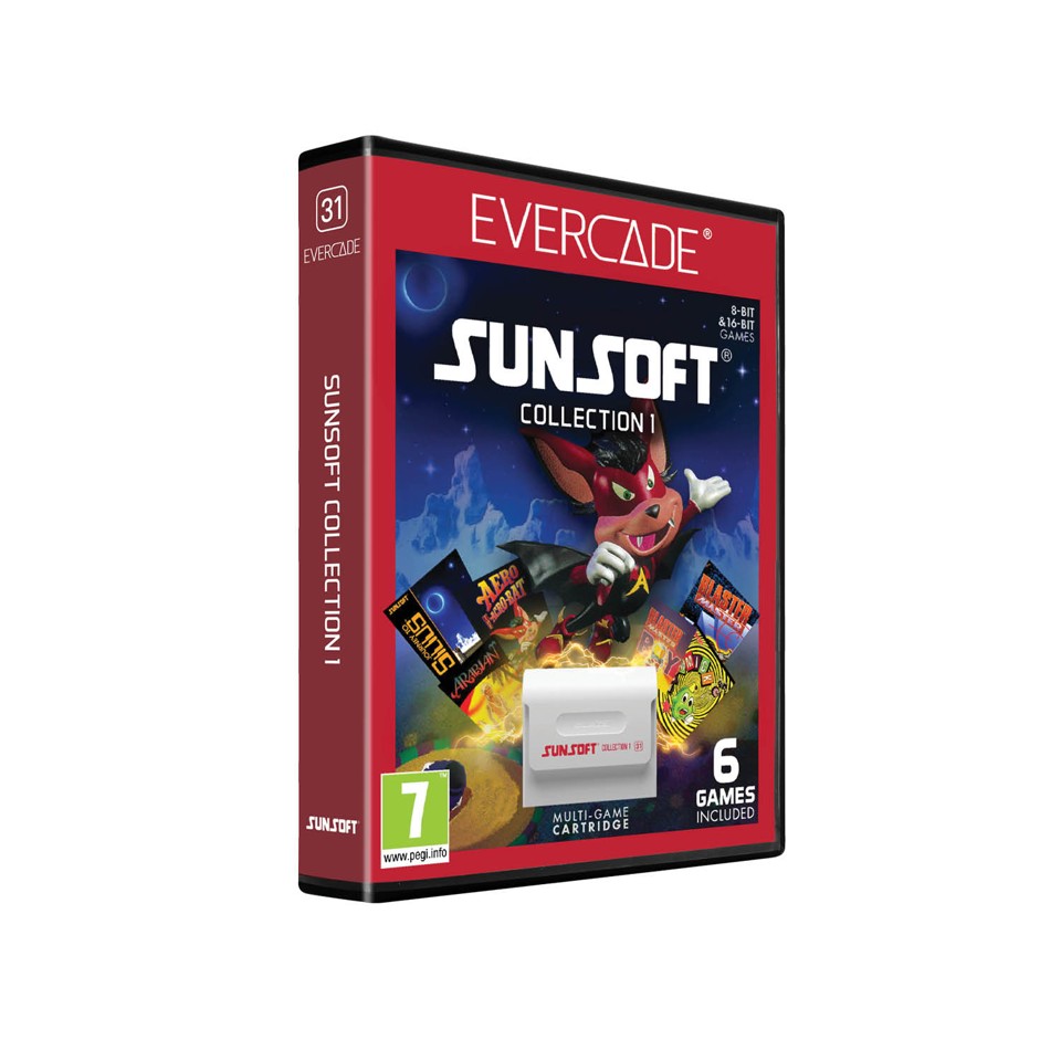 BLAZE Evercade Sunsoft Collection 1- BLAZE TAB Plus