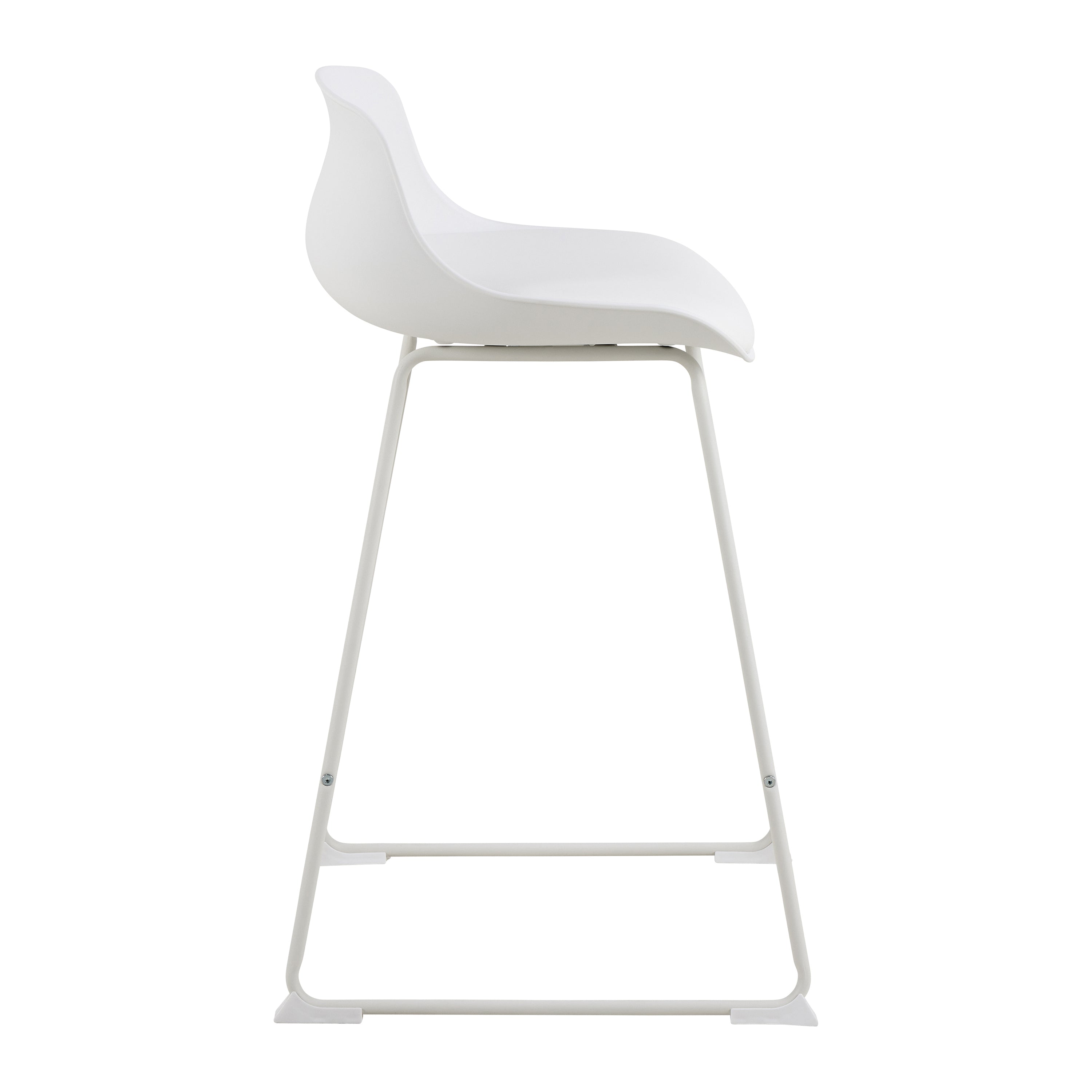by fonQ basic Bele Barkruk Wit - H 66 cm