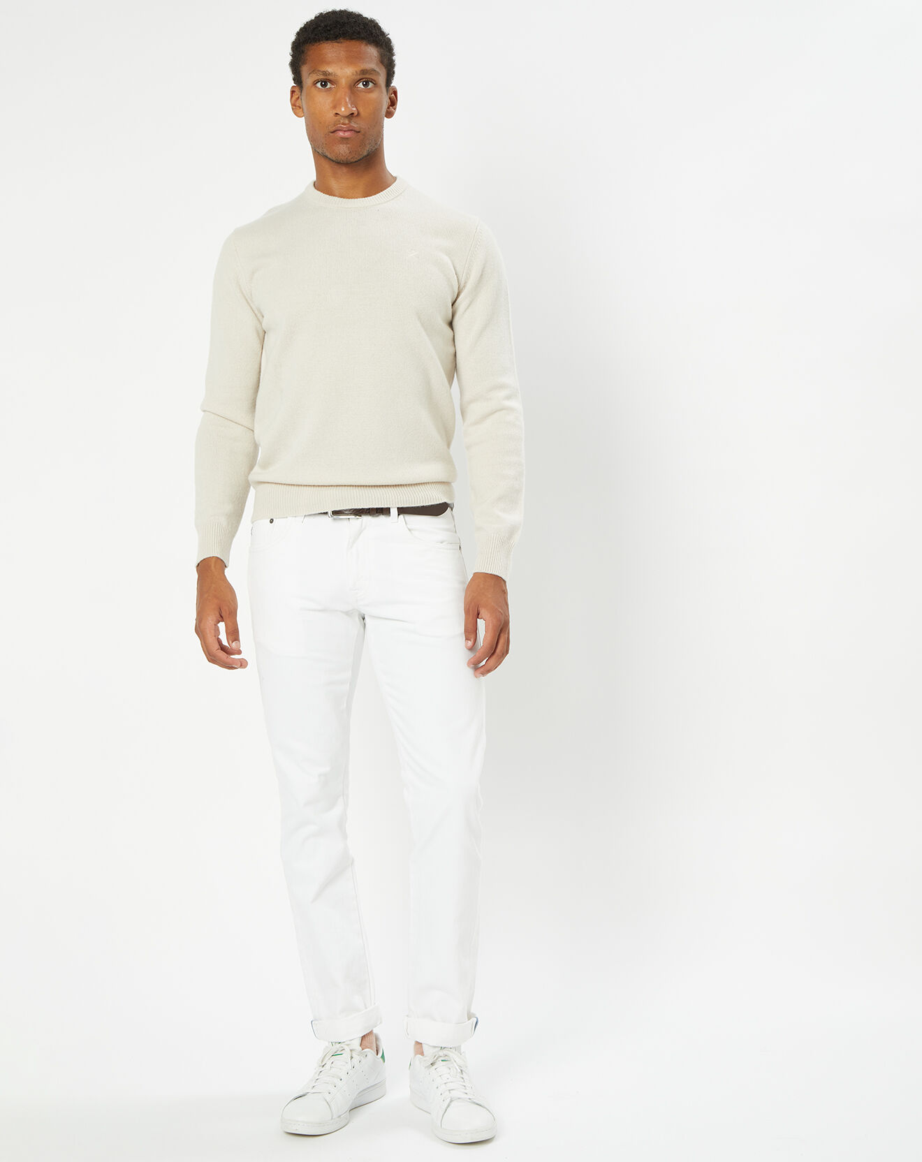 Hackett London Jean Regular Fit uni blanc