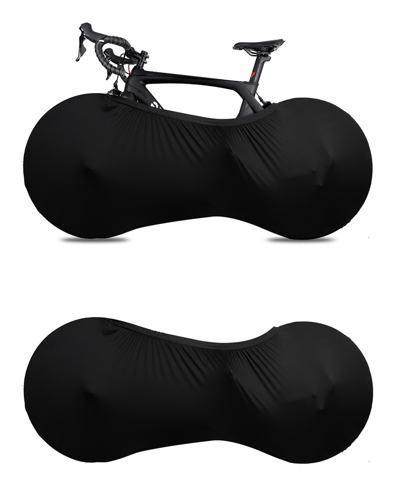 (120x64cm) Indoor Fahrrad Abdeckung Anti-Schmutz Velo Rad Abdeckung - Schwarz