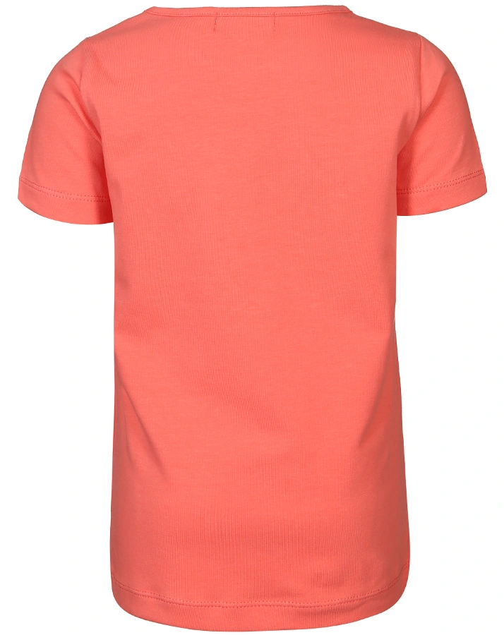 T-Shirt BIG HEART in peach pink