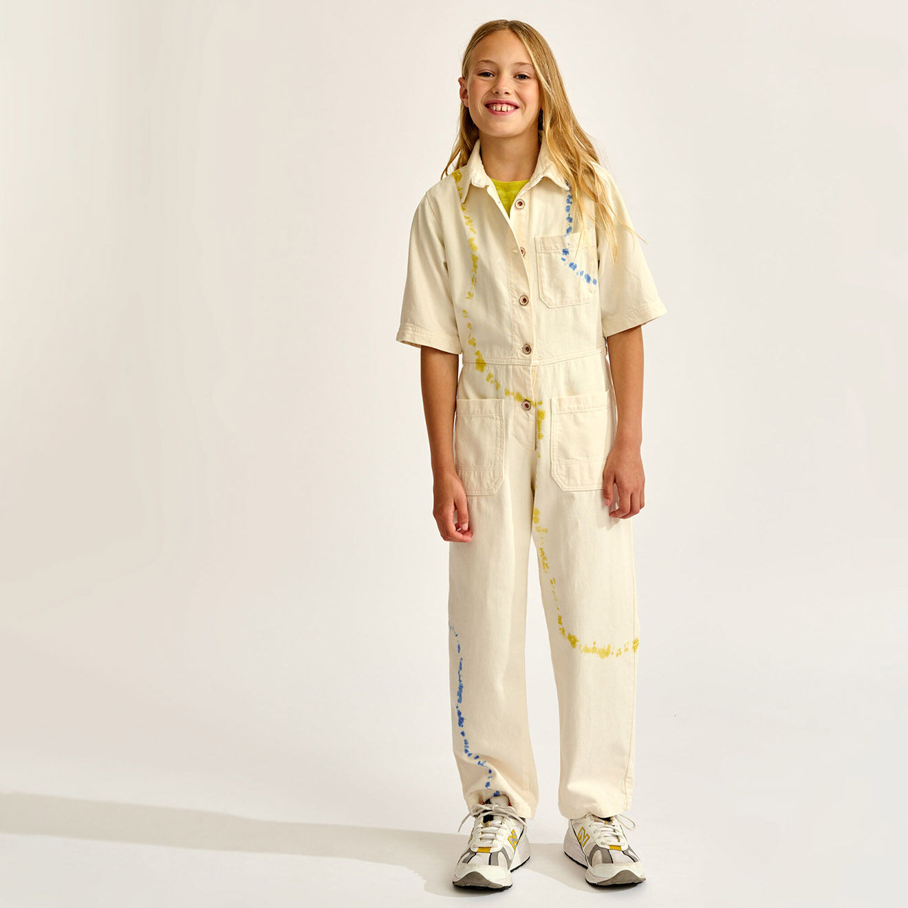 Bellerose Combinaison Player imprimée écrue