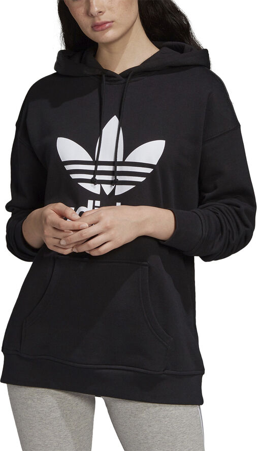 adidas Trefoil hættetrøje Sort