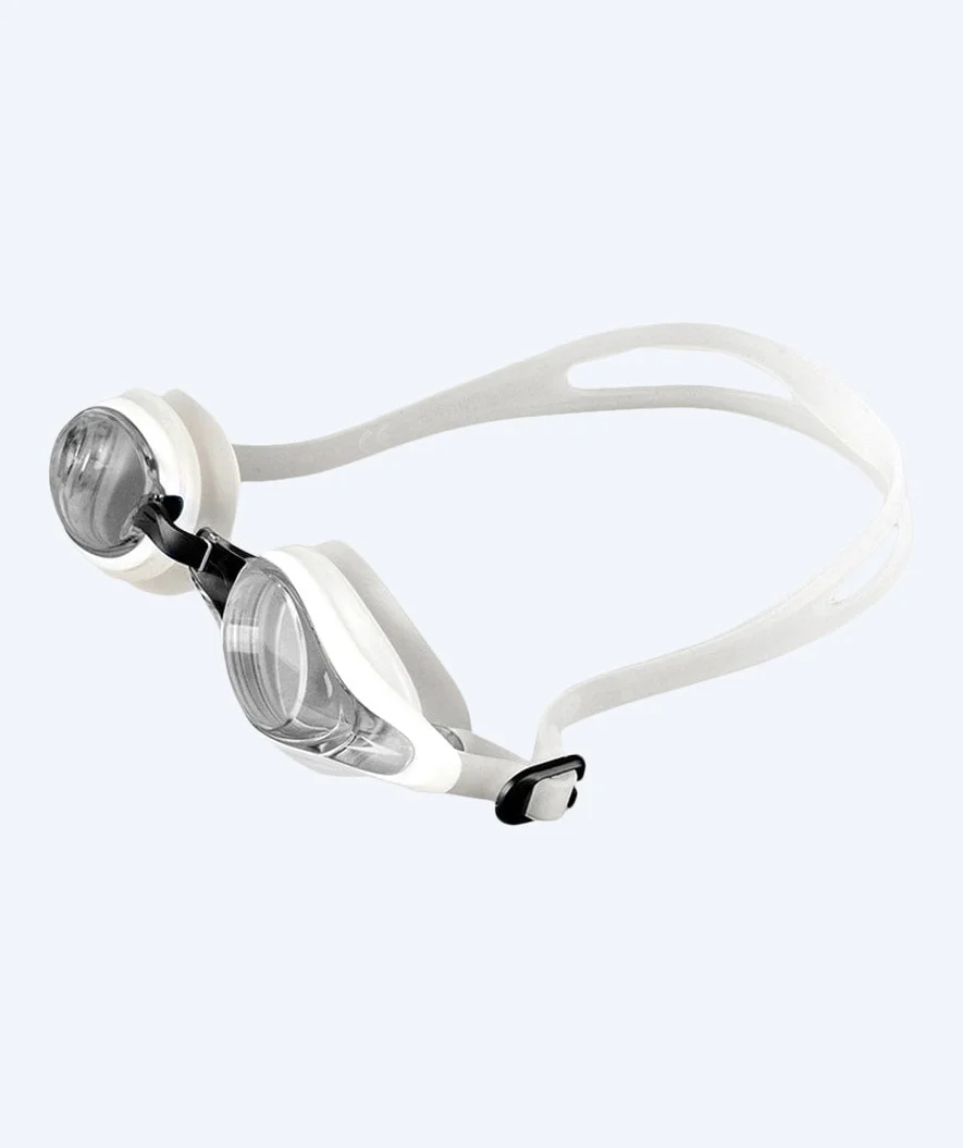 Speedo motions svømmebriller - Mariner Supreme - Sort/hvid (Smoke linse)