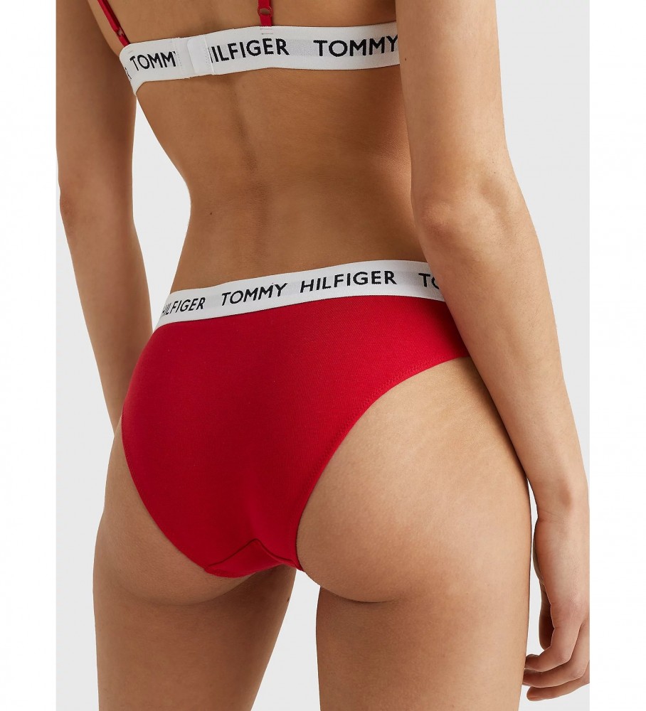 Calcinha Tommy Hilfiger 85 vermelha