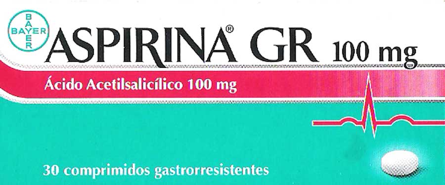 Aspirina GR, 100 mg x 30 comp gastrorresistente
