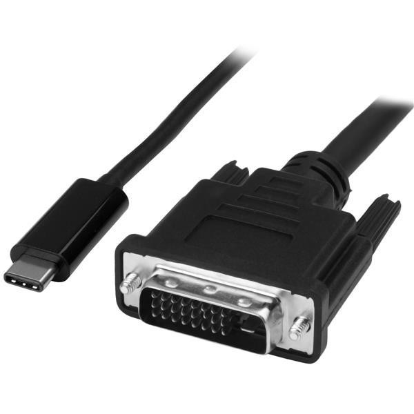 StarTech.com Câble adaptateur USB-C vers DVI-D de 2 m - 1920 x 1200