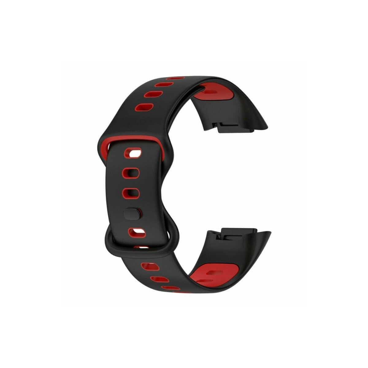 Twin Sport Armband Fitbit Charge 5 - Svart/rød