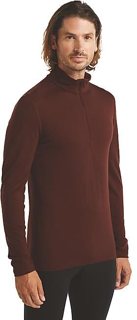 ICEBREAKER - T-SHIRT ML DEMI ZIP 200 OASIS HALF ZIP M