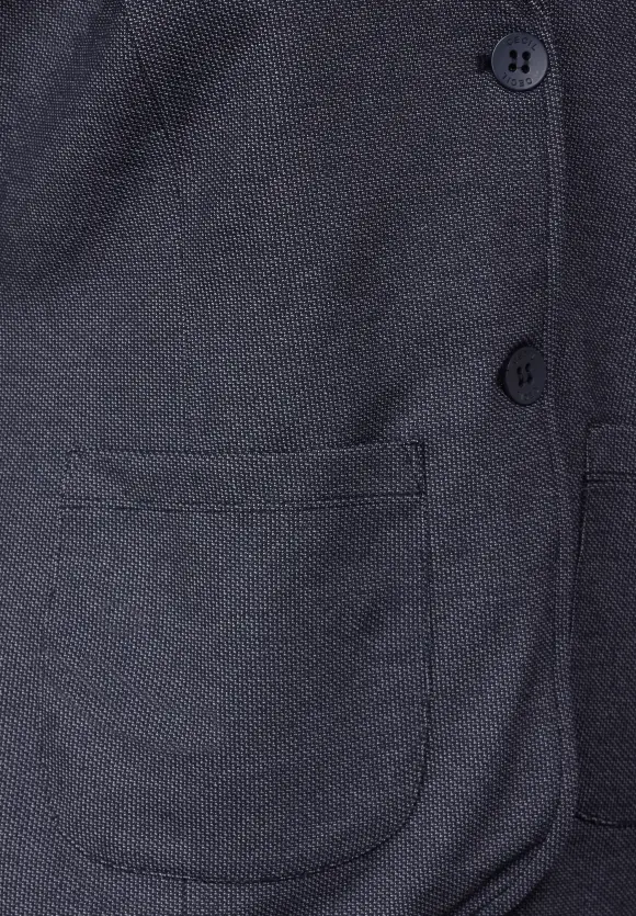 Jacquard Blazer - universal blue