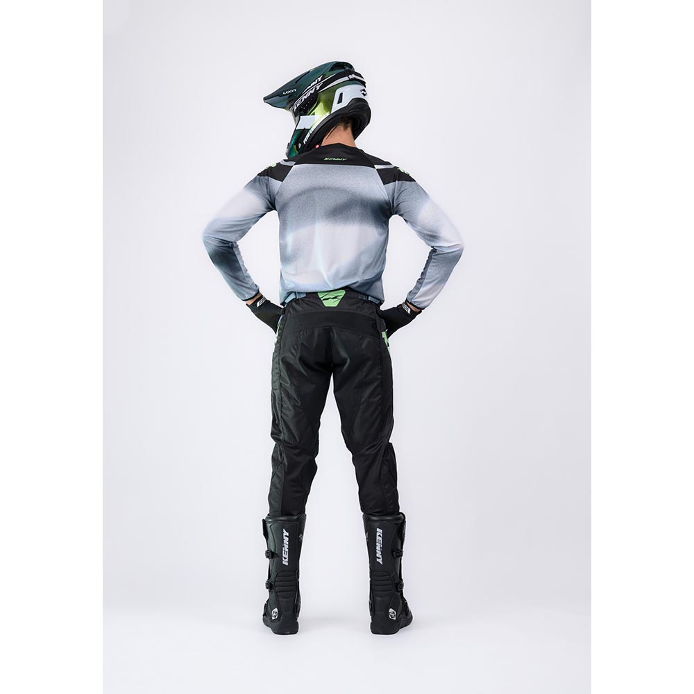 Kenny - Maillot Force Fog Noir / Gris / Blanc / Vert