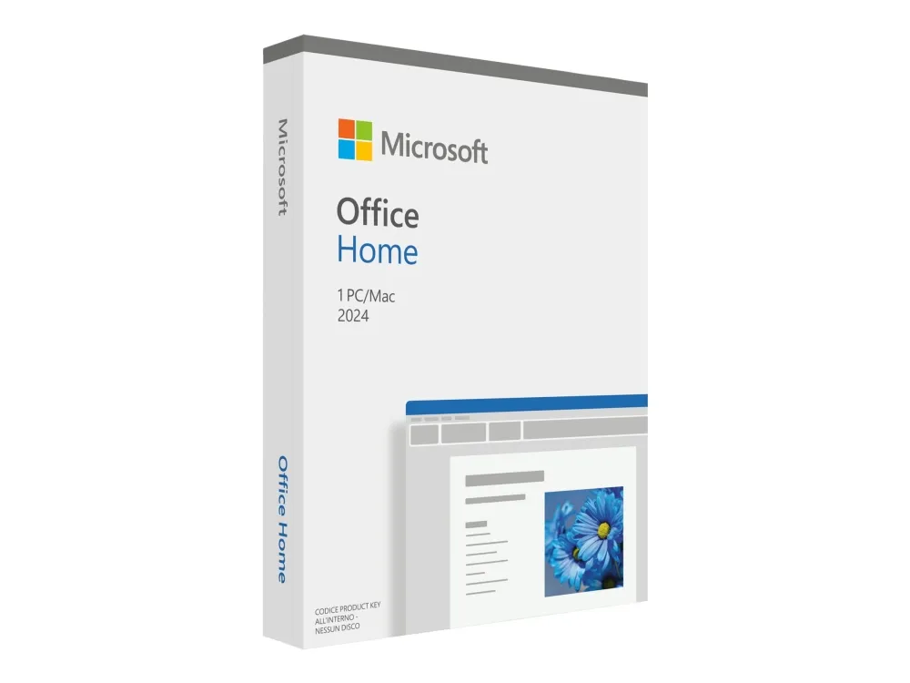 Microsoft Office Home 2024 - Bokspakke - 1 PC/Mac - mediefri - Win, Mac - Engelsk - Eurozone