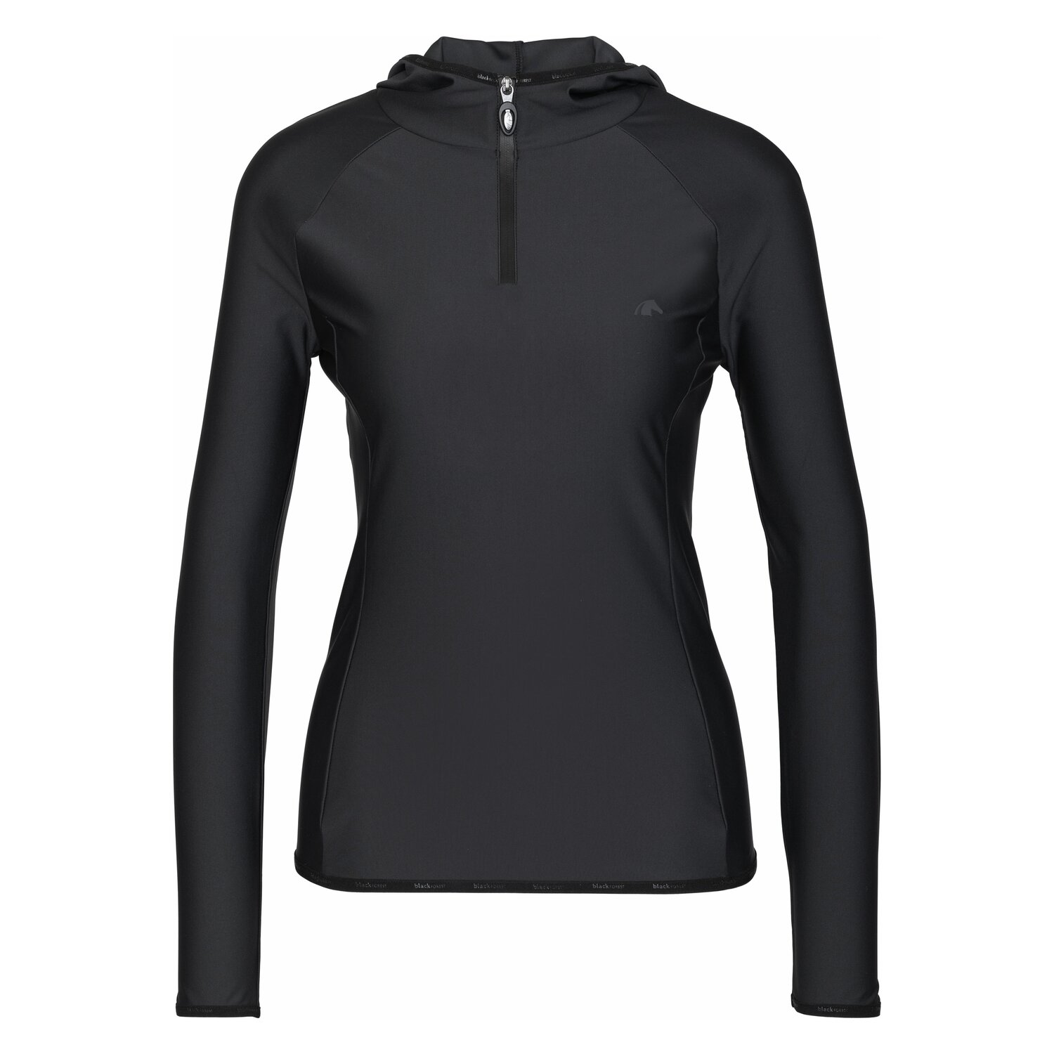black forest Funktionsshirt mit Kapuze  - black
