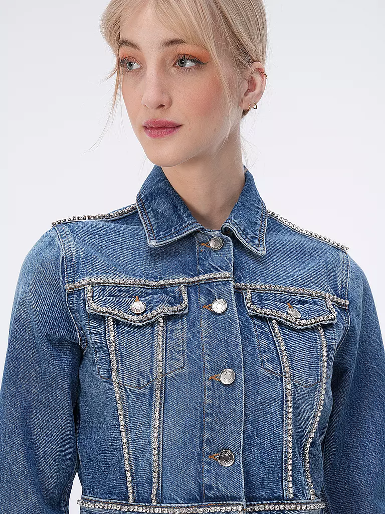 LIU JO Jeansjacke GIUBBINO blau