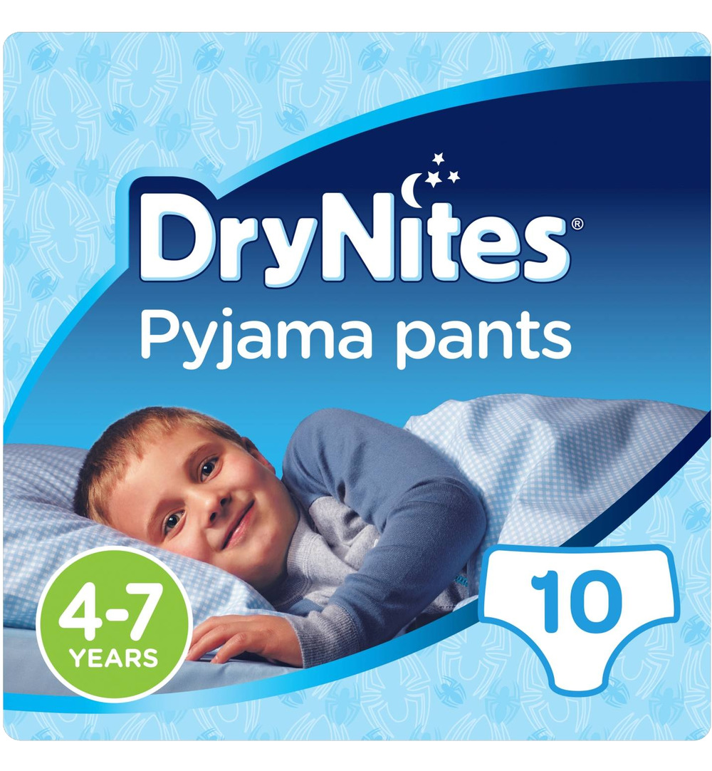 Huggies Drynites boy 4-7 jaar (10 stuks)