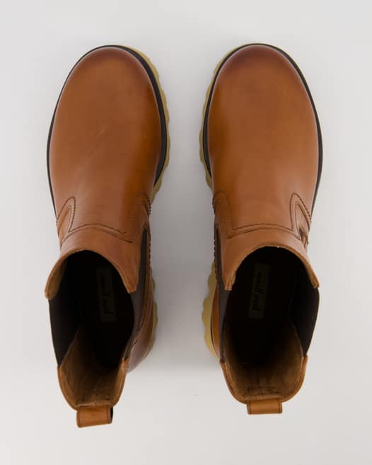 Paul Green Stiefelette Chelsea Boots in Braun