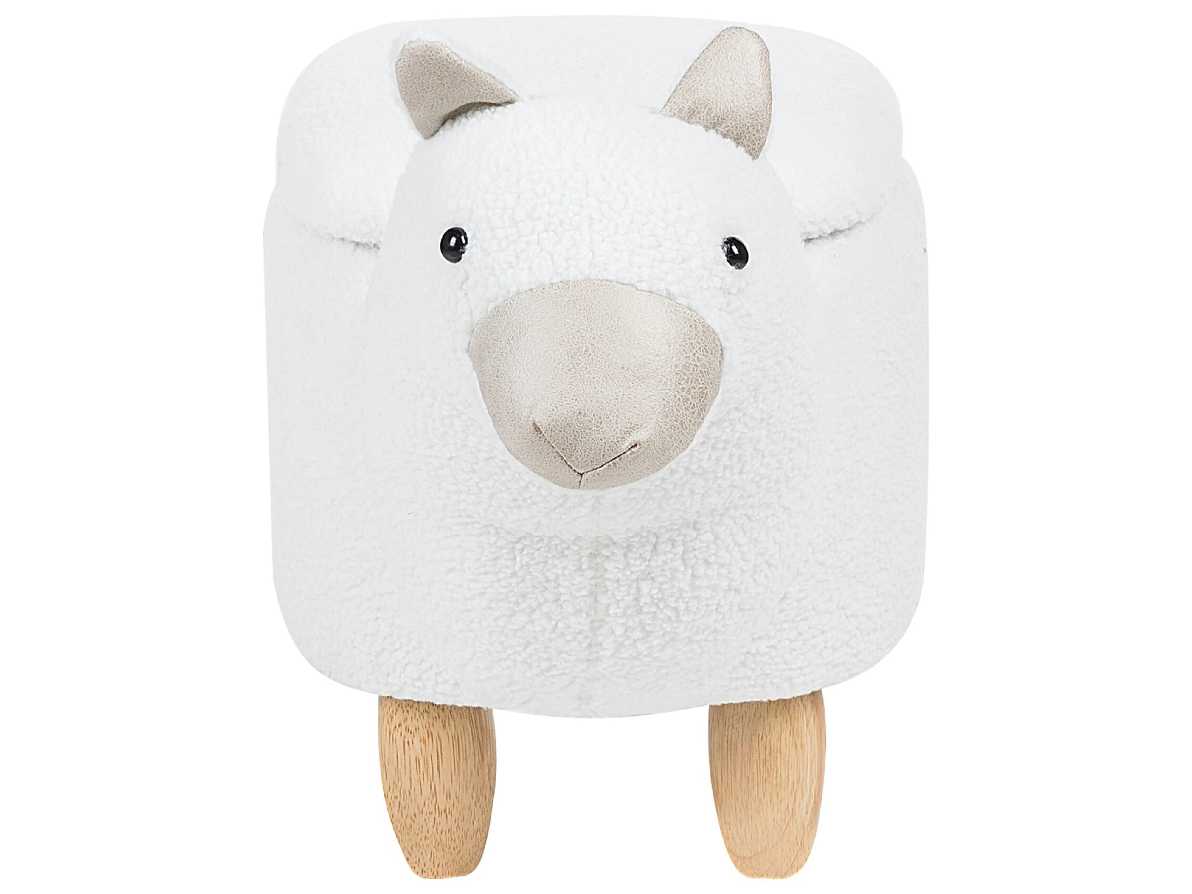 Dierenpoef met opbergruimte ALPACA Stof Wit Alpaca