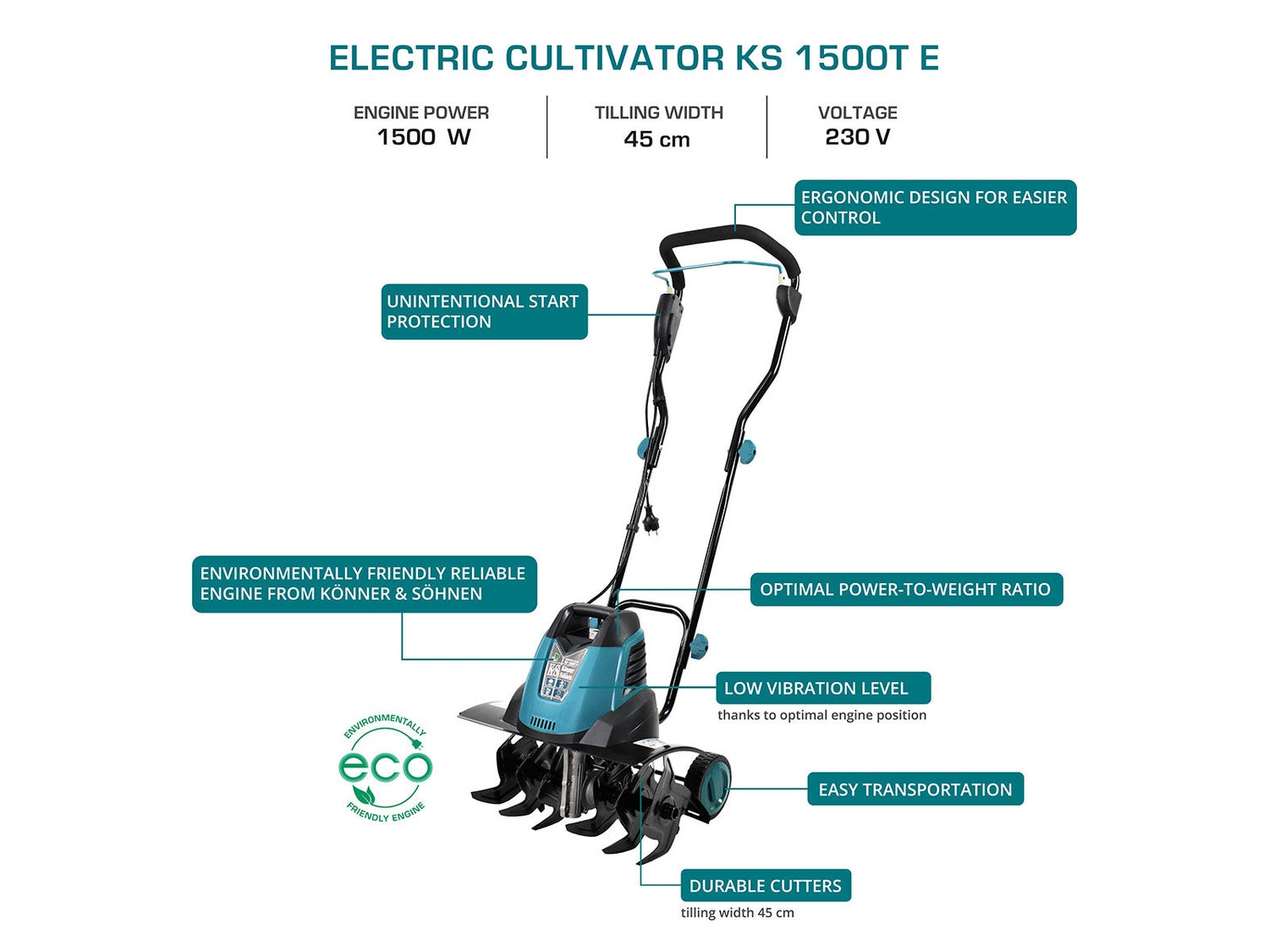 Elektrische frees KS 1500T E