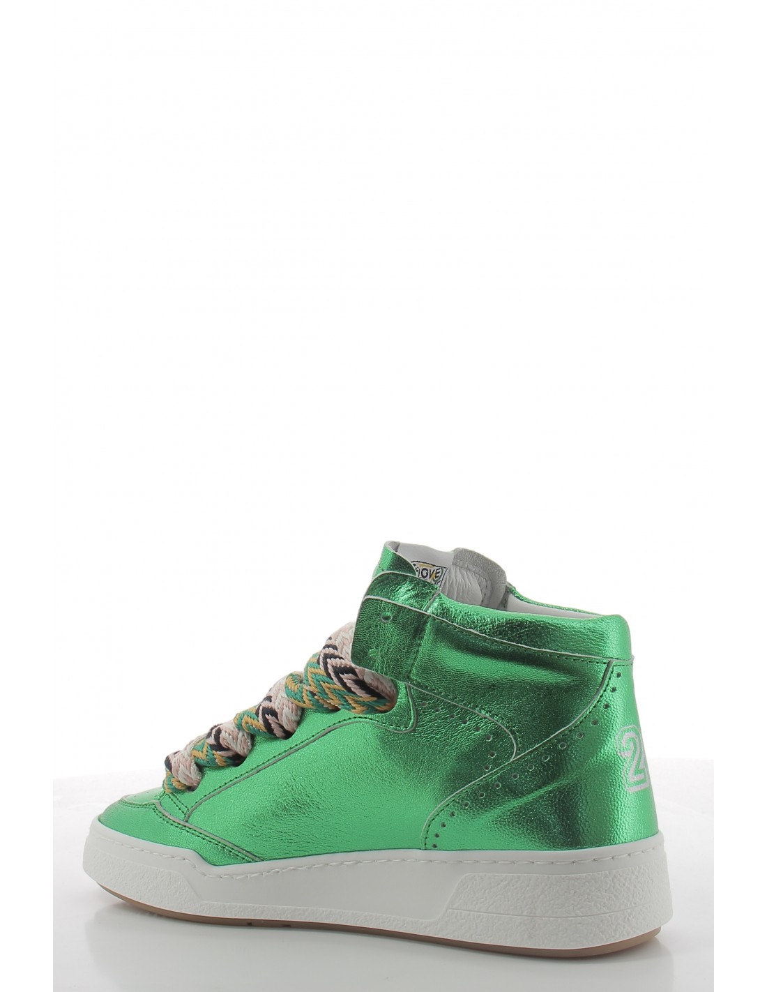 semerdjian Baskets Montantes Femme Braga Vert