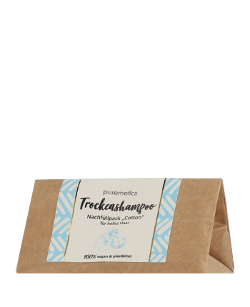puremetics Trocken-Shampoo Cotton Nachfüllpack 100g