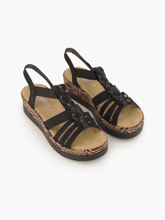 Rieker Sandalette Schwarz
