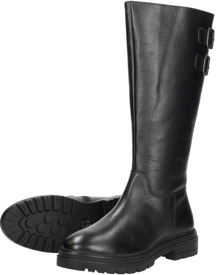 Maruti Briony Leather black laars Kleur Zwart)
