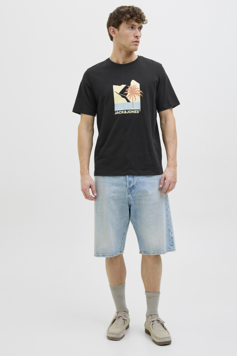 Jack & Jones zwarte heren t-shirt