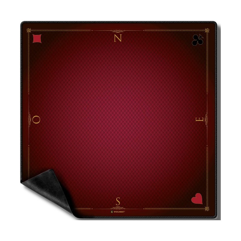 Tapis prestige rouge 60x60