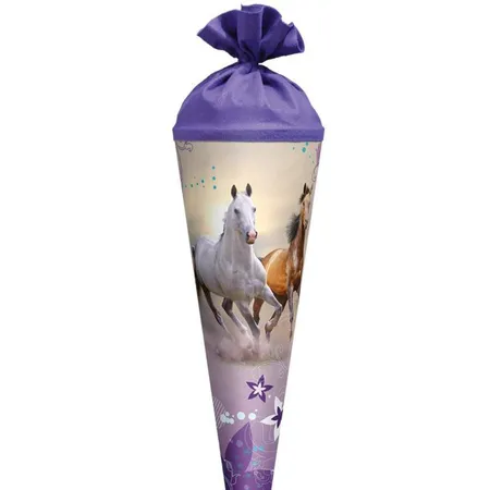 Roth Schultüte 70 cm Special Design Wildpferde