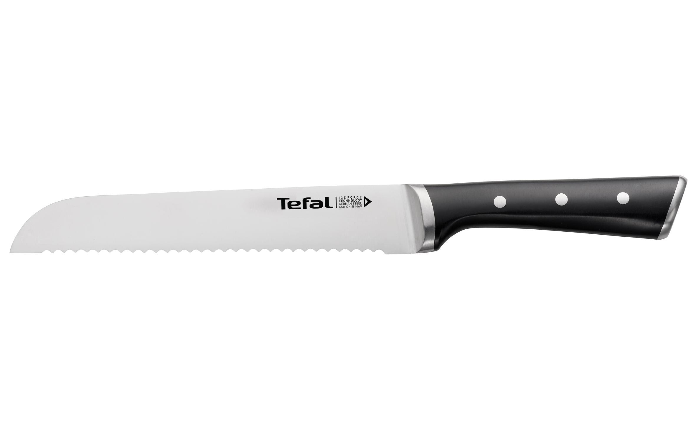 Tefal Messerblock »Ingenio Ice Force Schwarz« Herkunftsland China, Holzart Gummibaum