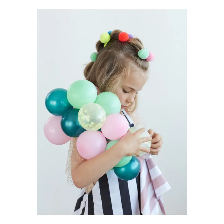 Meri Meri Barrettes Pompons - Set de 6