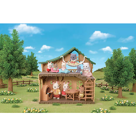 Sylvanian Families huset ved søen