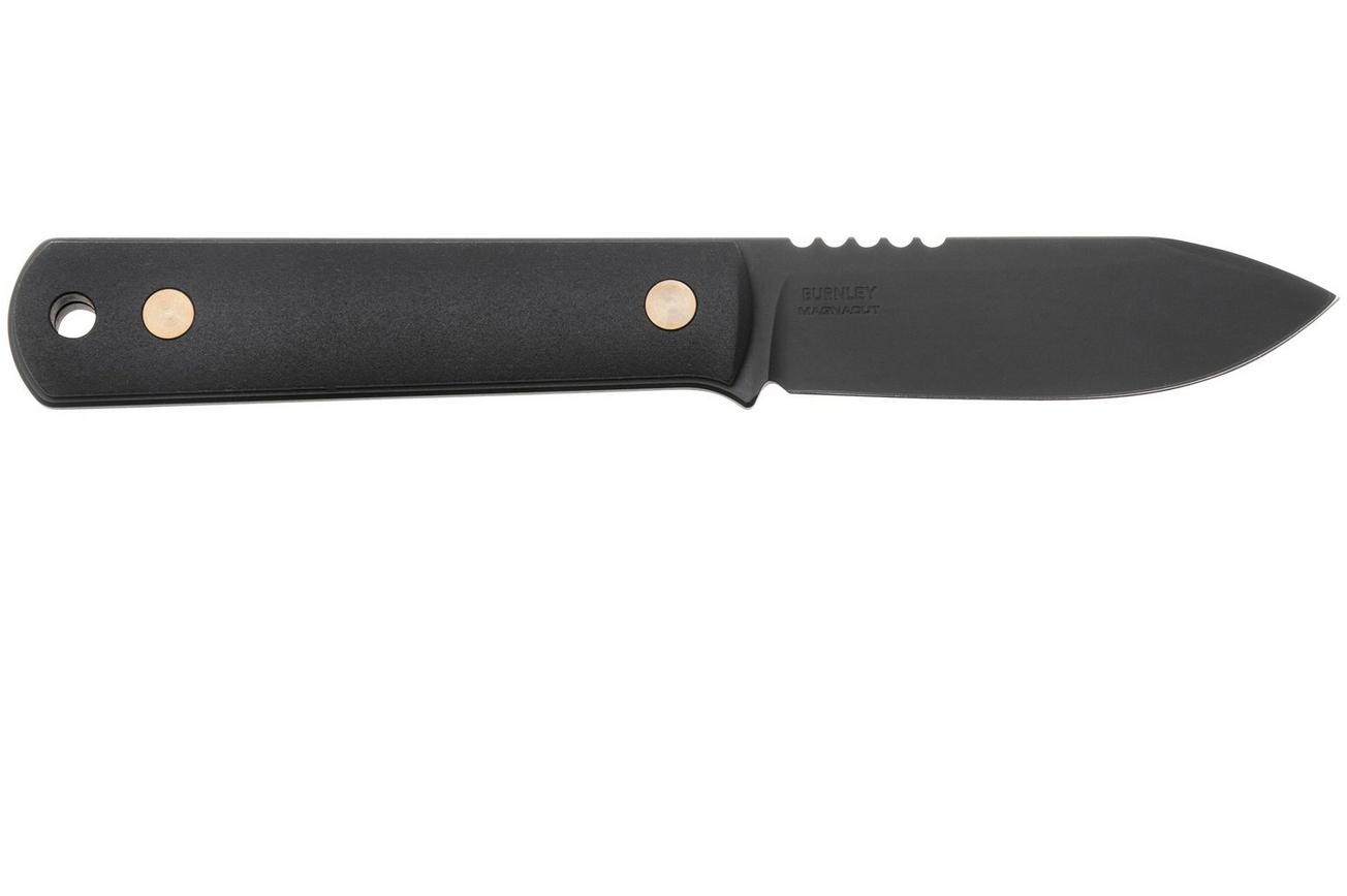 Böker BFF Packlite 120751 Allblack Stargaze,, vaststaand mes, Lucas Burnley design