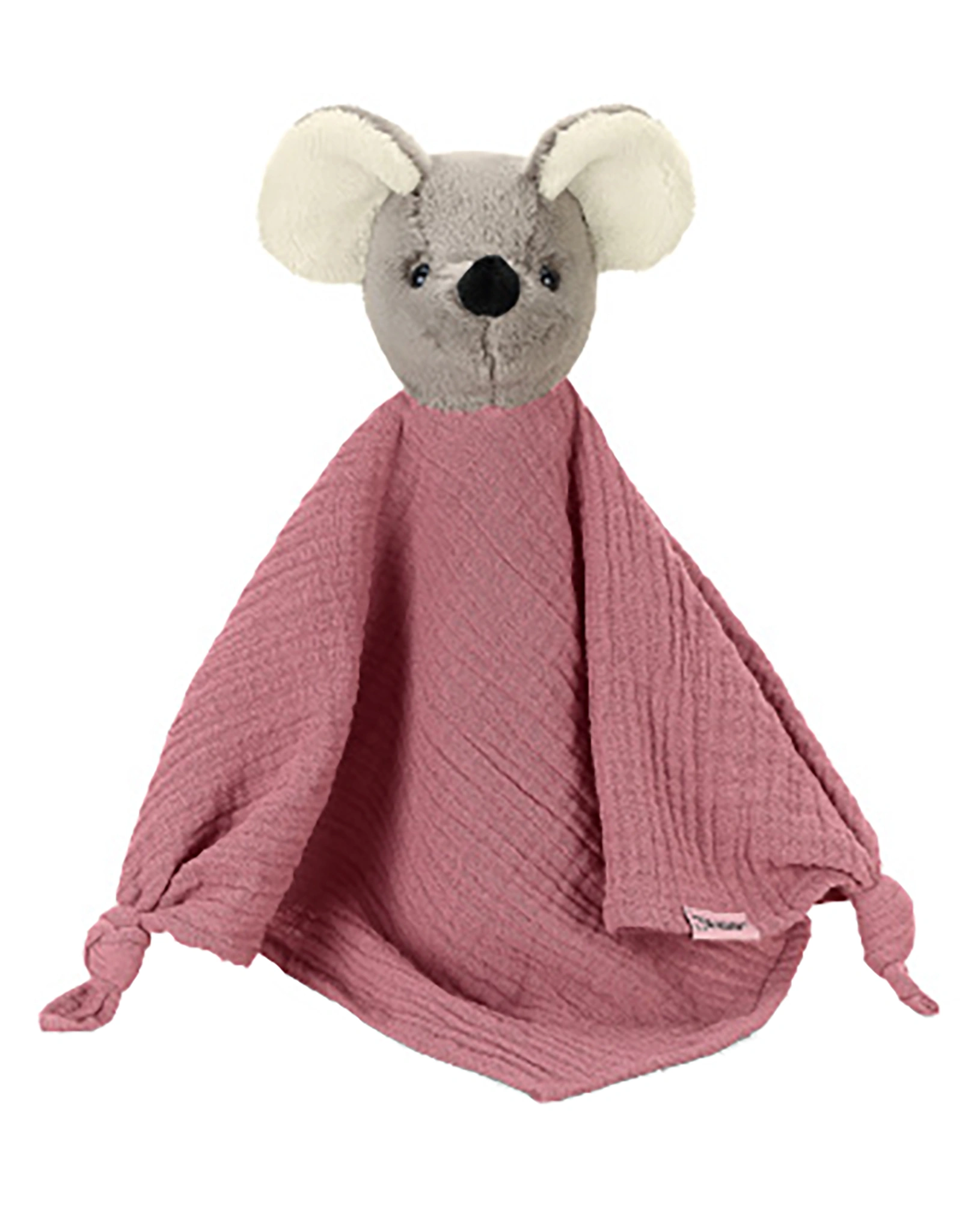 Schmusetuch MABEL MAUS (34cm) in rosa