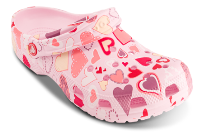 Crocs Classic Valentines Day Clog Rosa 209682