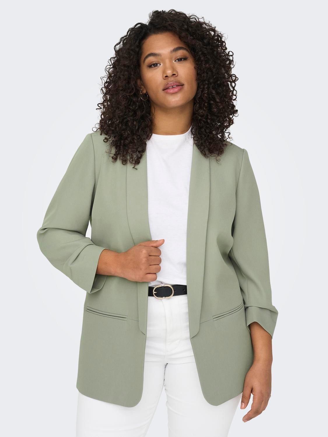 CARELLY Blazer Seagrass
