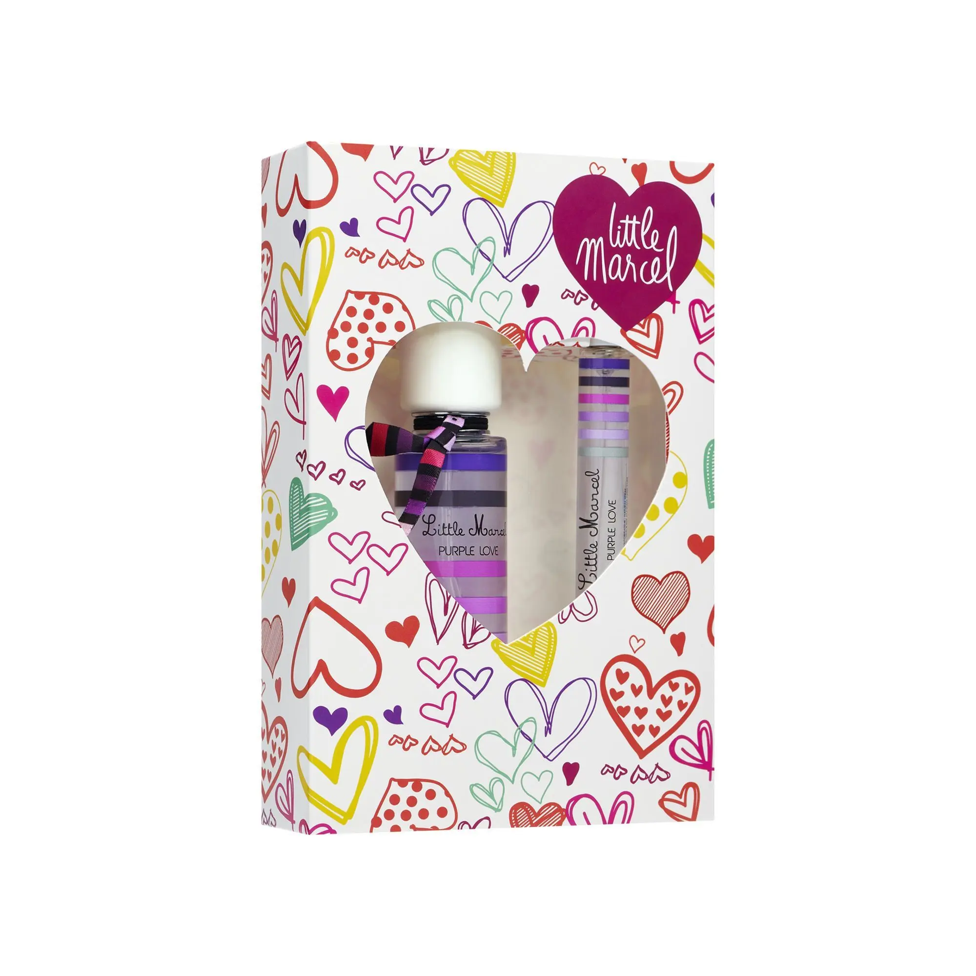 Little Marcel - Coffret PURPLE LOVE Eau de parfum & vaporisateur de voyage- Coffrets parfum