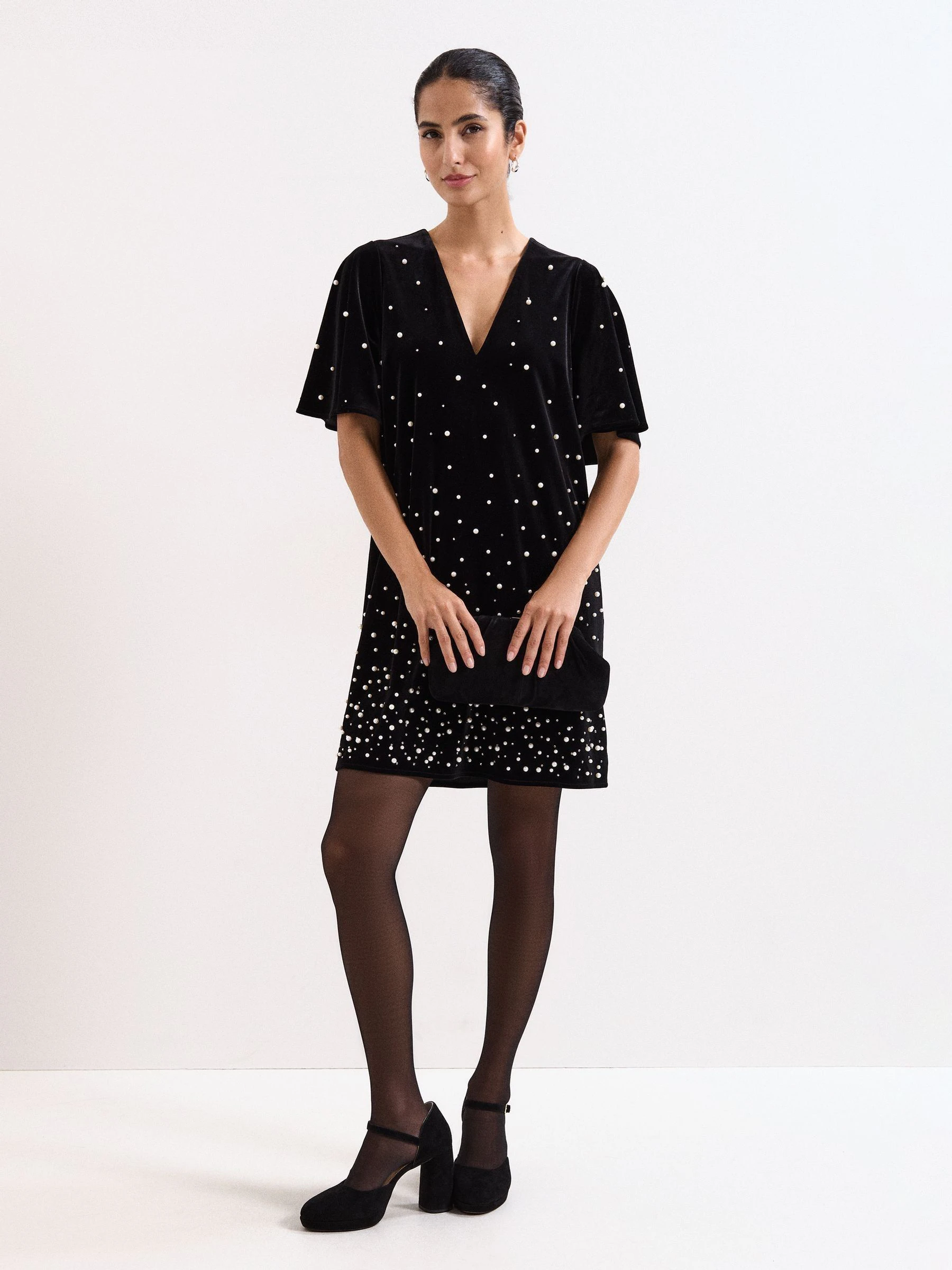 Phase Eight Pennie Velvet Dress