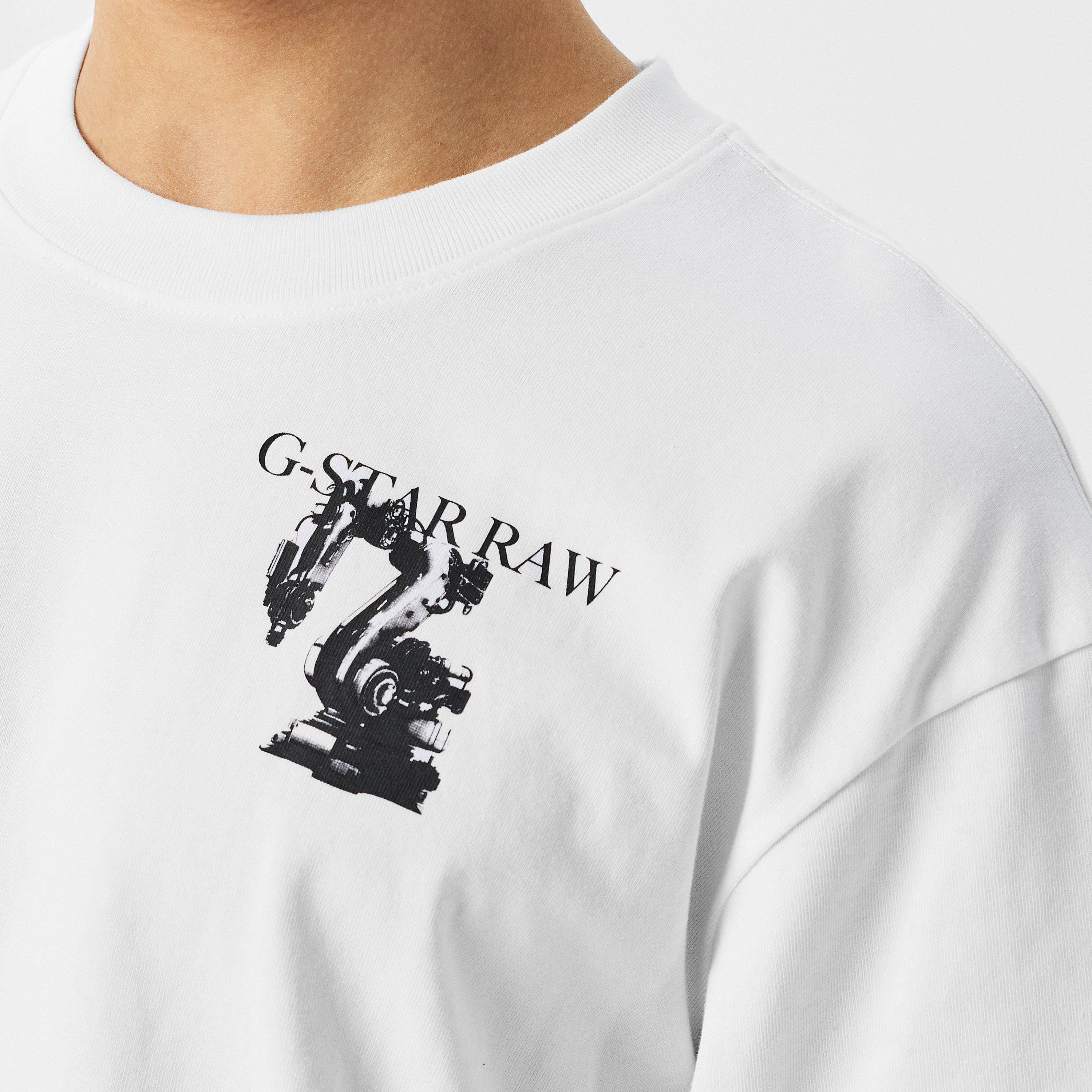 G Star Industry Back Graphic Boxy T Shirt