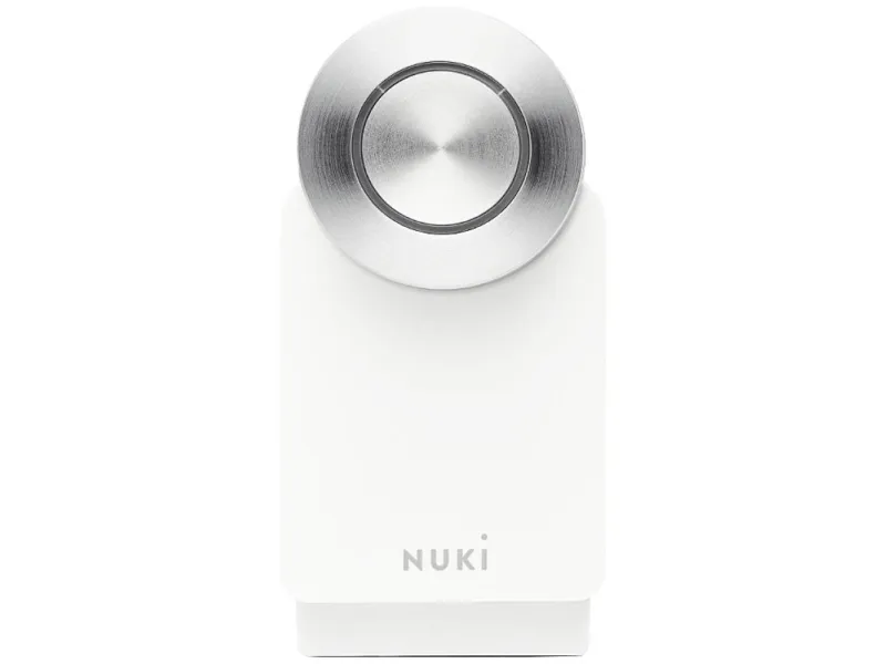 Nuki Smart Lock 3.0 Pro, Intelligent dørlås, Nøglefri, Hvid, Nikkel-Metalhydrid (NiMH), 60 mm, 60 mm