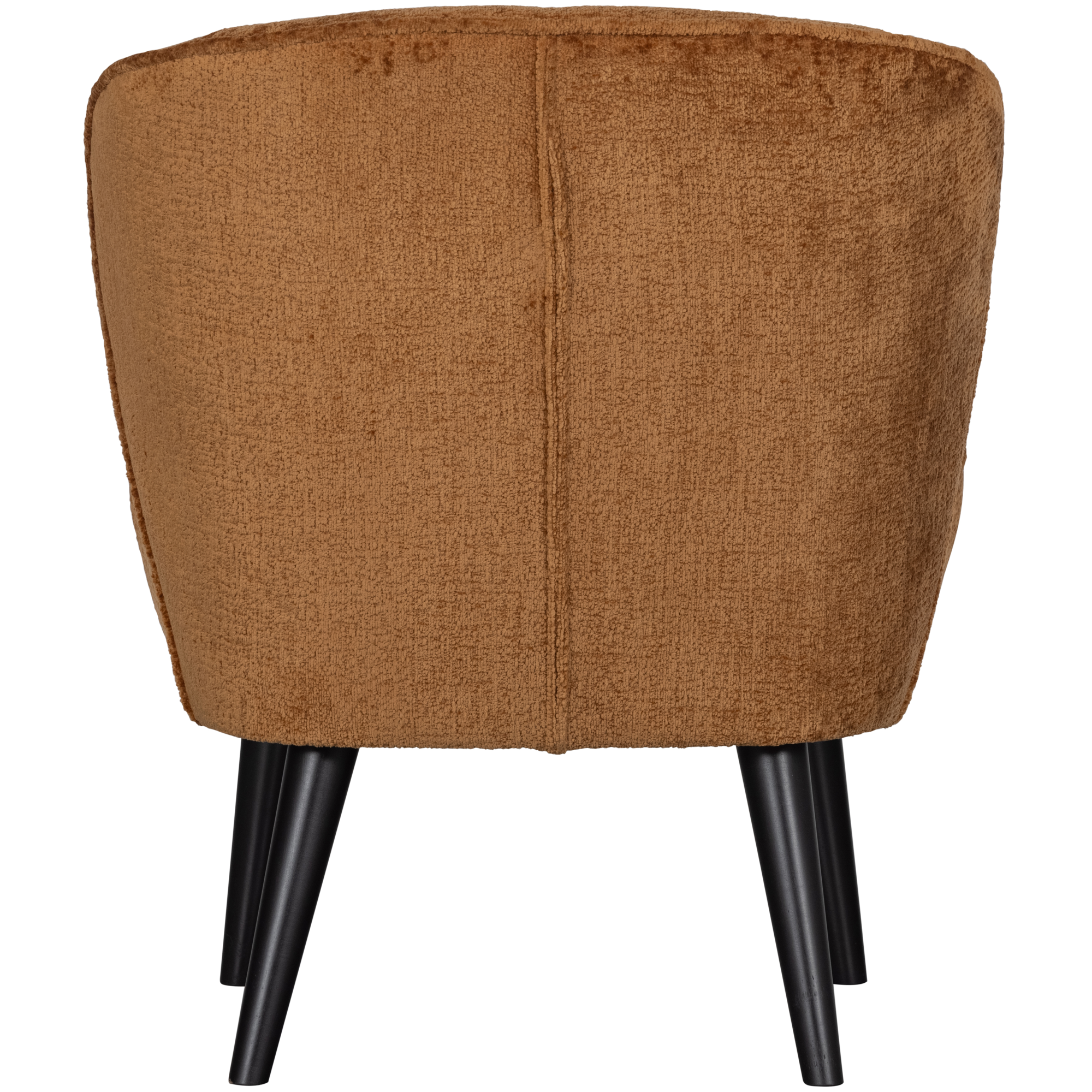 Fauteuil Sara Sara Fauteuil - Structure Velvet - Cognac