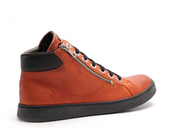 Chacal boots bottine plates femme 6147 orange