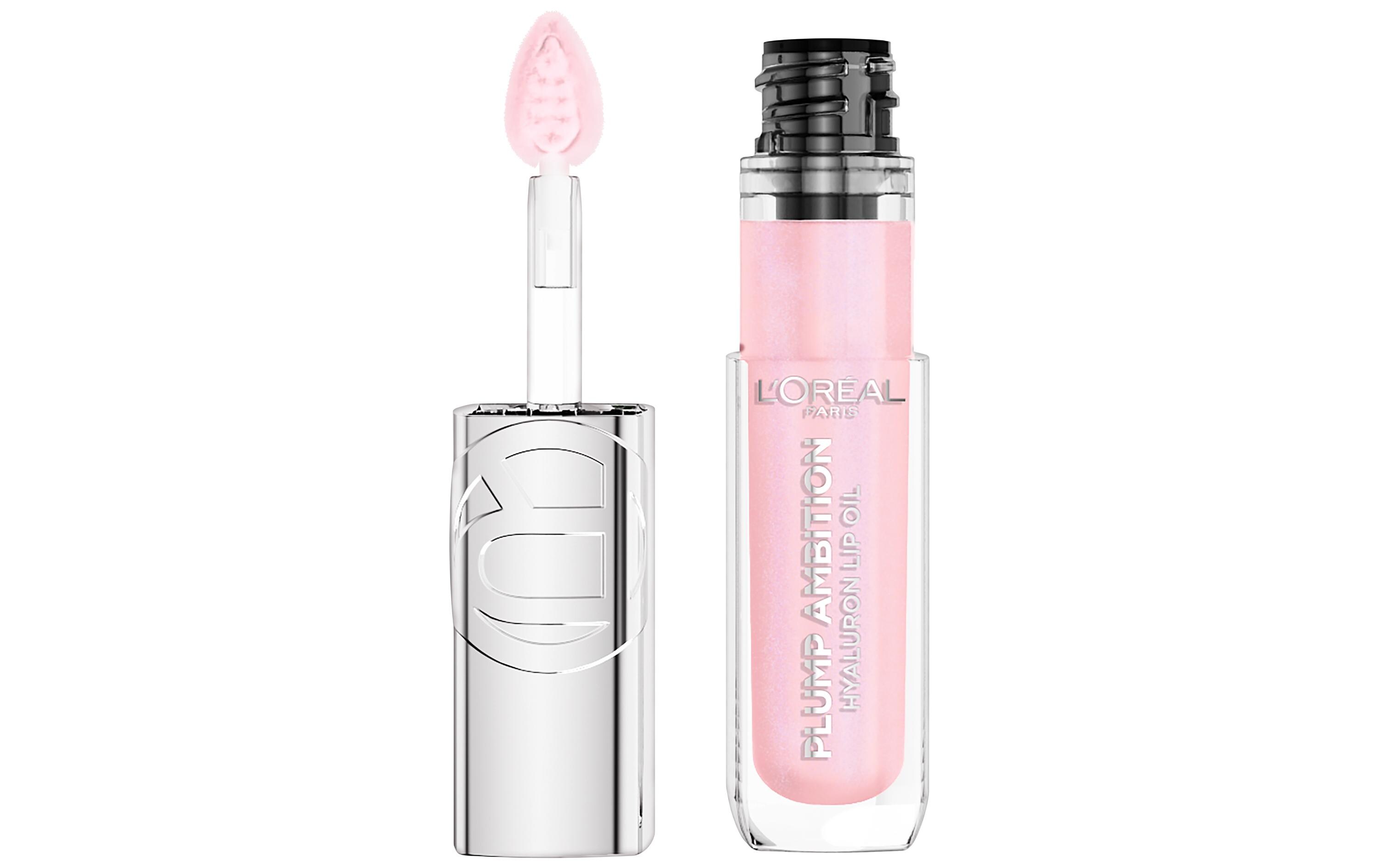 Lip Gloss Plump Ambition Hyaluron 101 Cristal ClearLippenöl macht die Lippen voller und weicher in nur einem Wisch