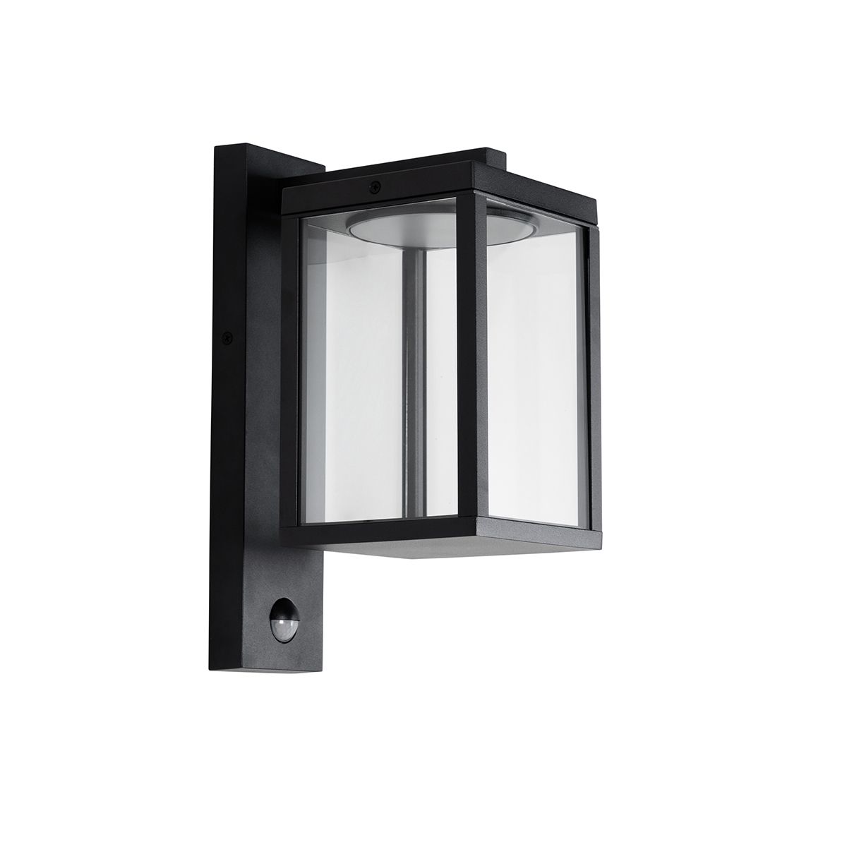 Buiten wandlantaarn zwart incl. LED bewegingssensor - Ferdinand