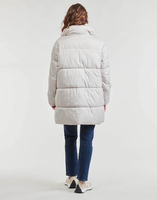 Esprit - LONG COSY PUFFER COAT - Beige