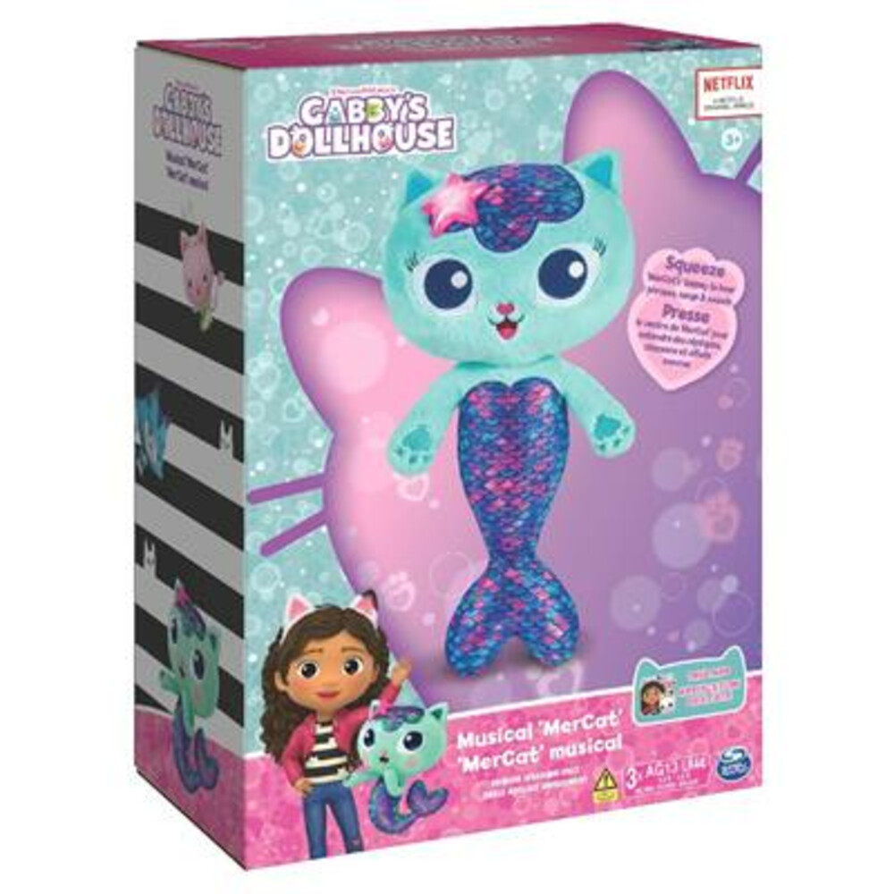 Gabby's Dollhouse Meerminkat Interactief 33 cm
