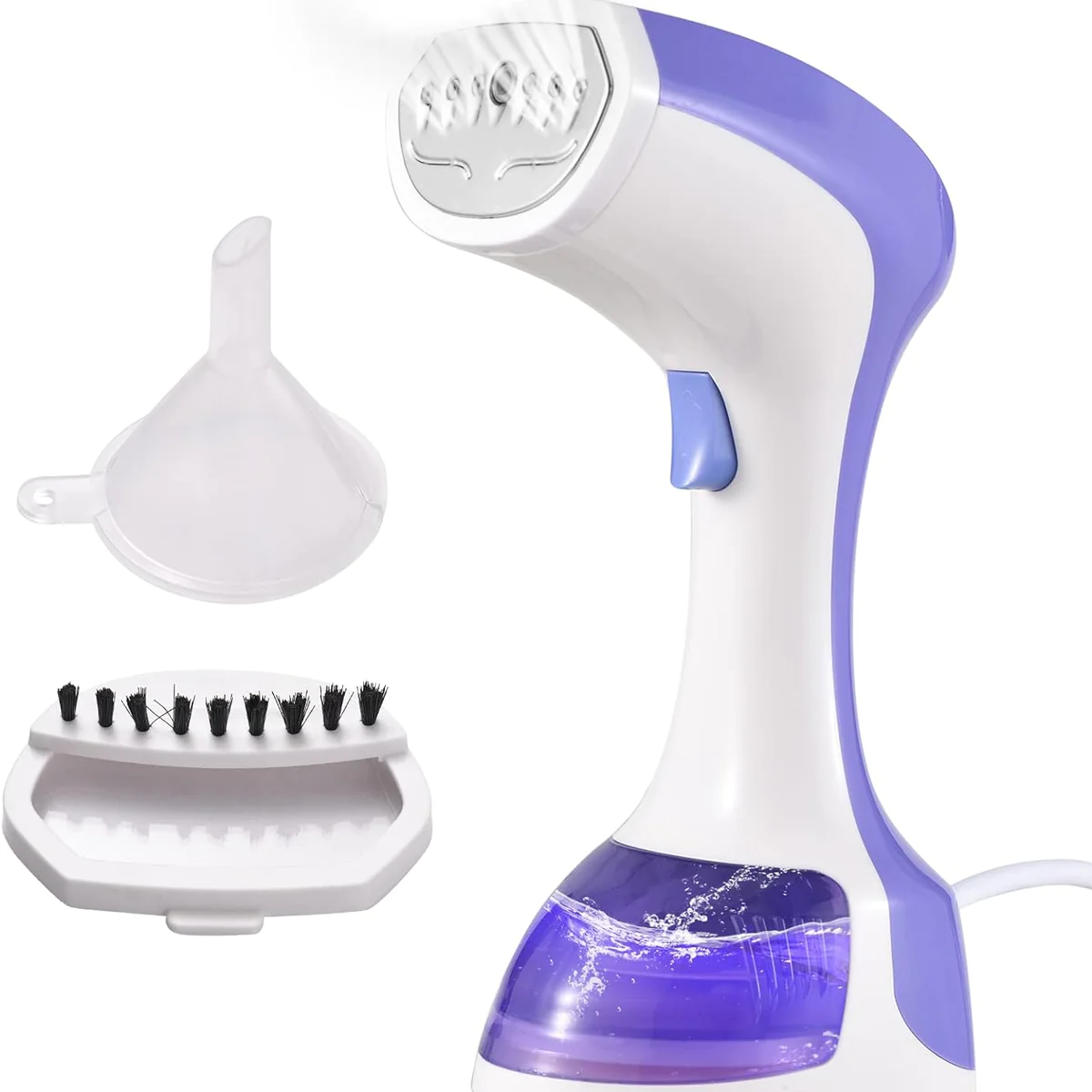 Défroisseur Vapeur de 120 ml 1100W violet blanc Vendos85