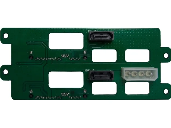 Inter-Tech IPC 2U-2504 - Rack-monterbar - micro ATX - SATA - hot-swap - ingen strømforsyning (ATX) - USB