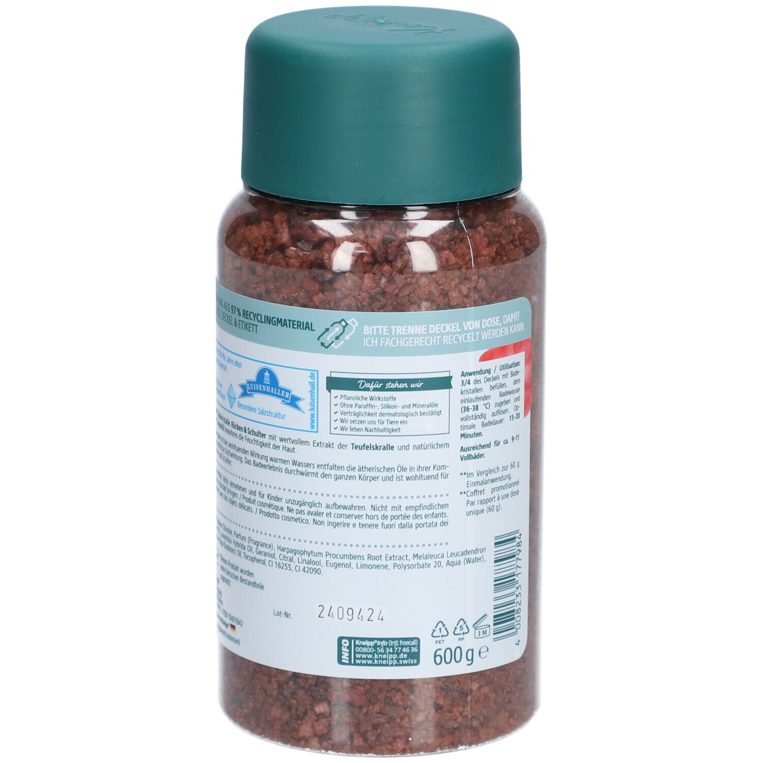 Kneipp Badekristalle Rücken & Schulter