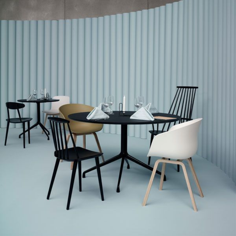 Hay About a Table AAT20 tafel zwart 128 cm